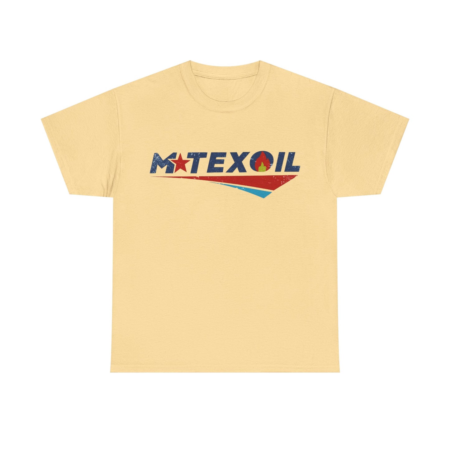 Landman Graphic T Shirt M Tex Oil Tv Show Texas Retro Unisex Heavy Cotton Tee
