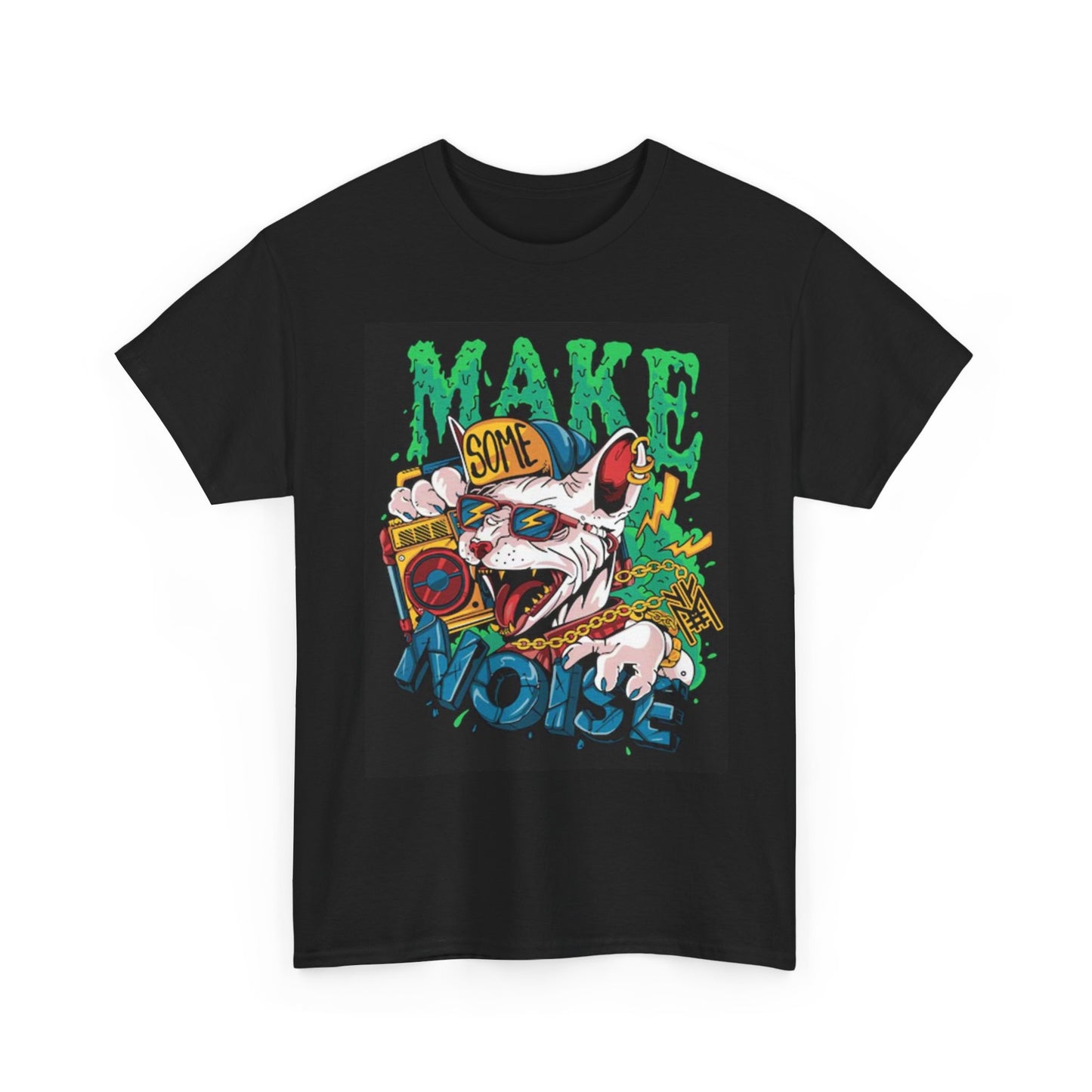 Make Some Noise T Shirt Unisex Heavy Cotton Tee