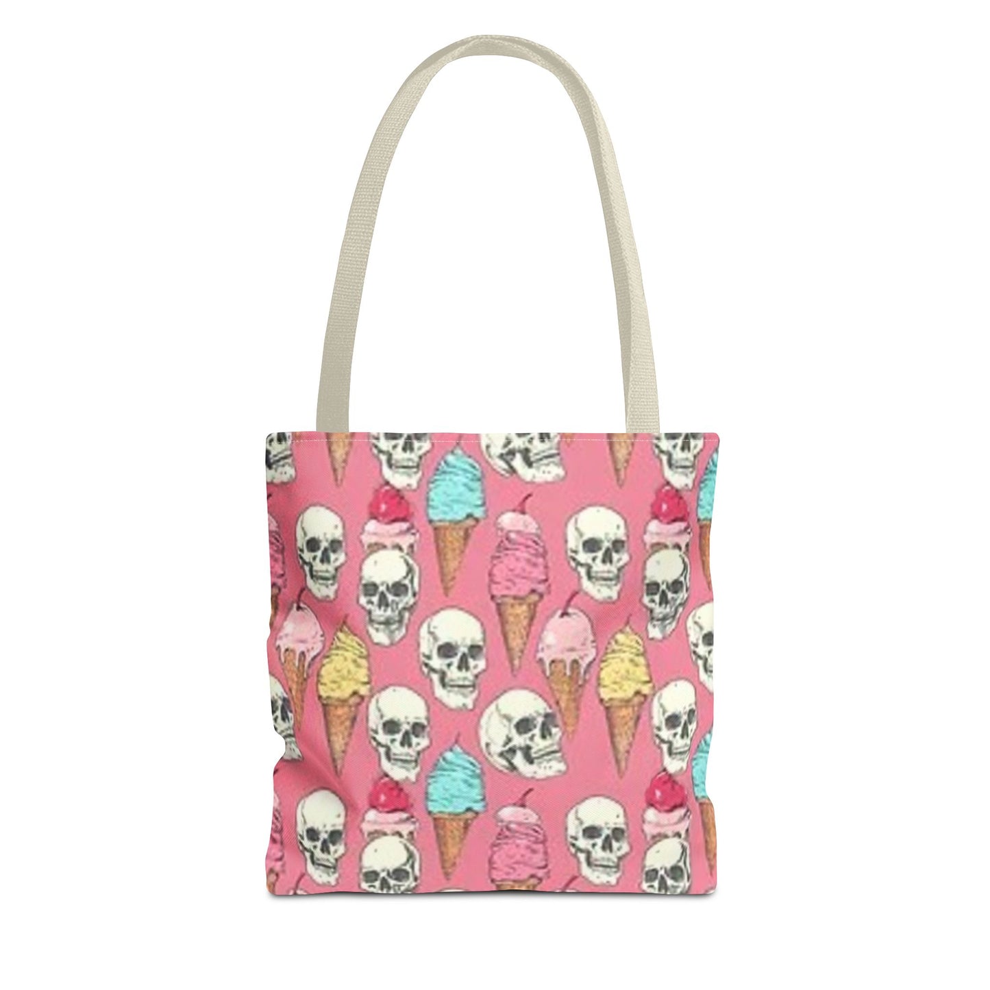 Ice Cream Checkered All Over Print BRAND NEW Purse Pocketbook - Travel Tote Bag