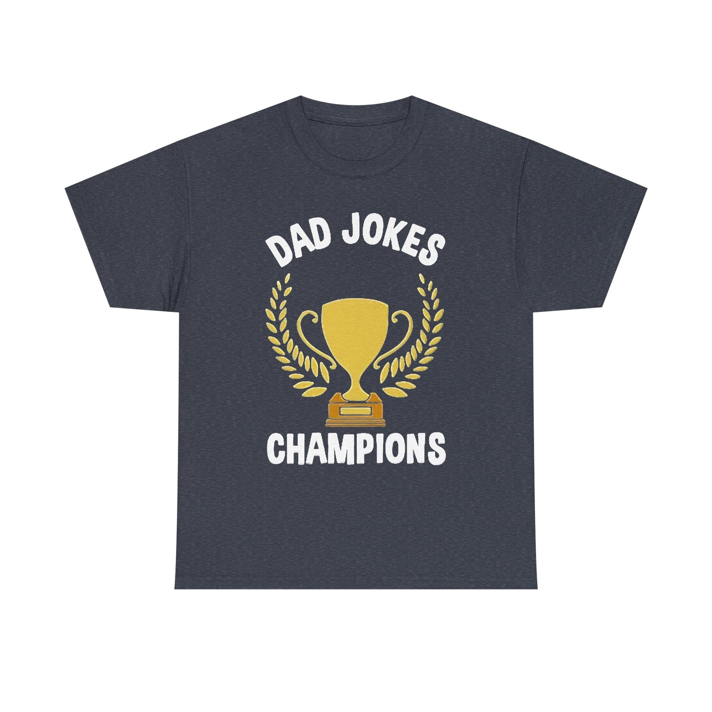 Dad Jokes Champion T SHIRT Retro Funny Jokes GIFT Unisex Heavy Cotton Tee