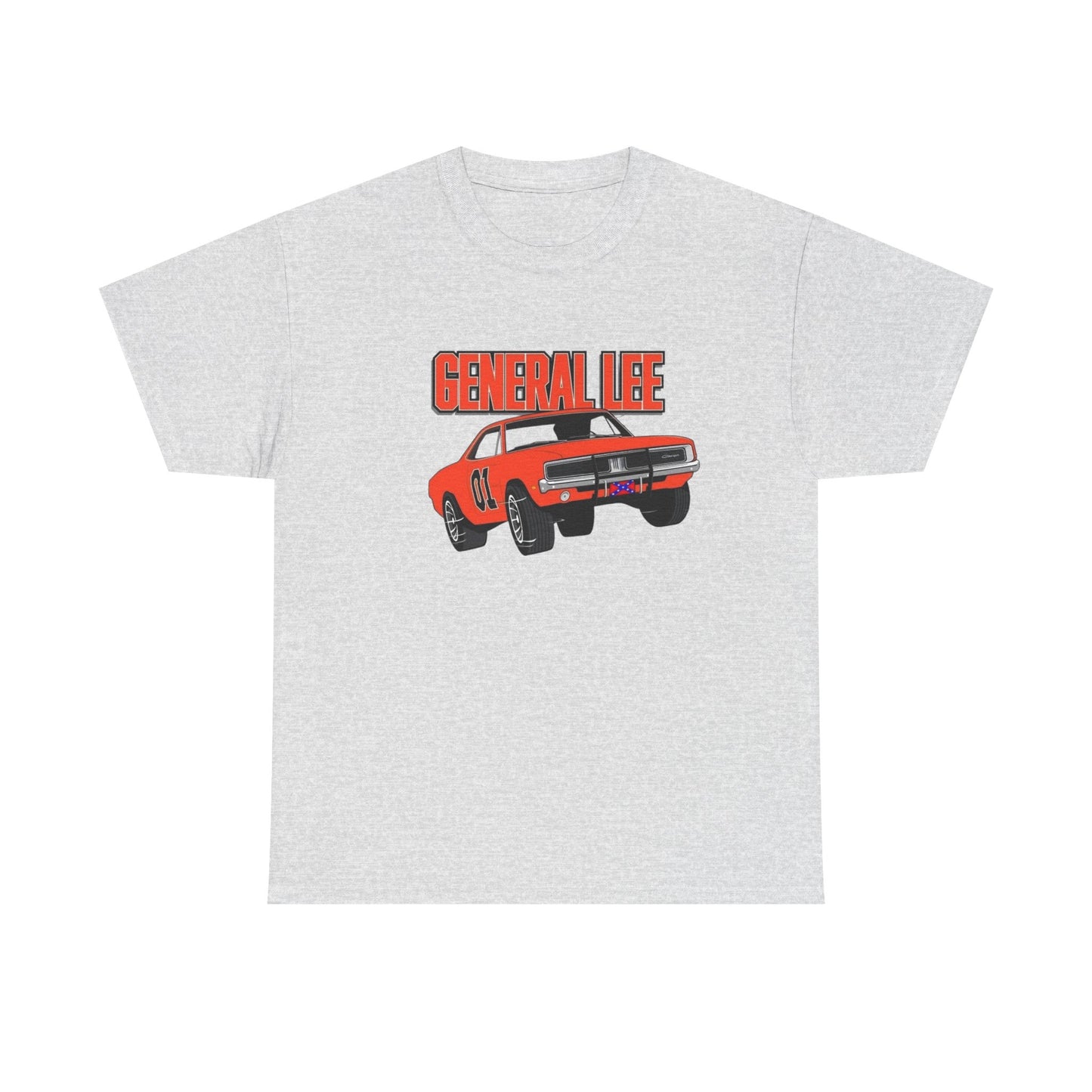 General Lee Charger Vintage Graphic T Shirt NEW ADULT