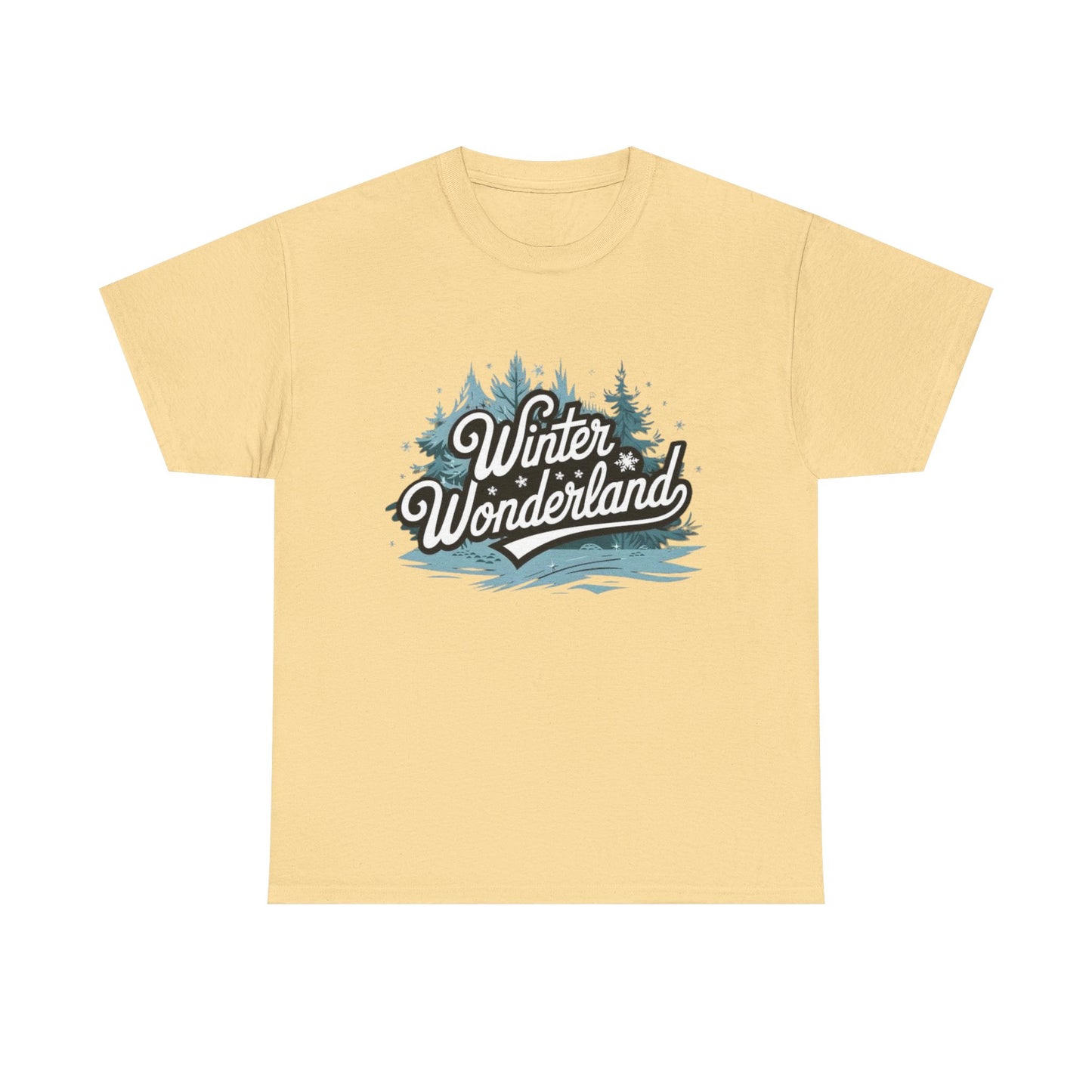 Winter Wonderland Graphic T Shirt ADULT NEW