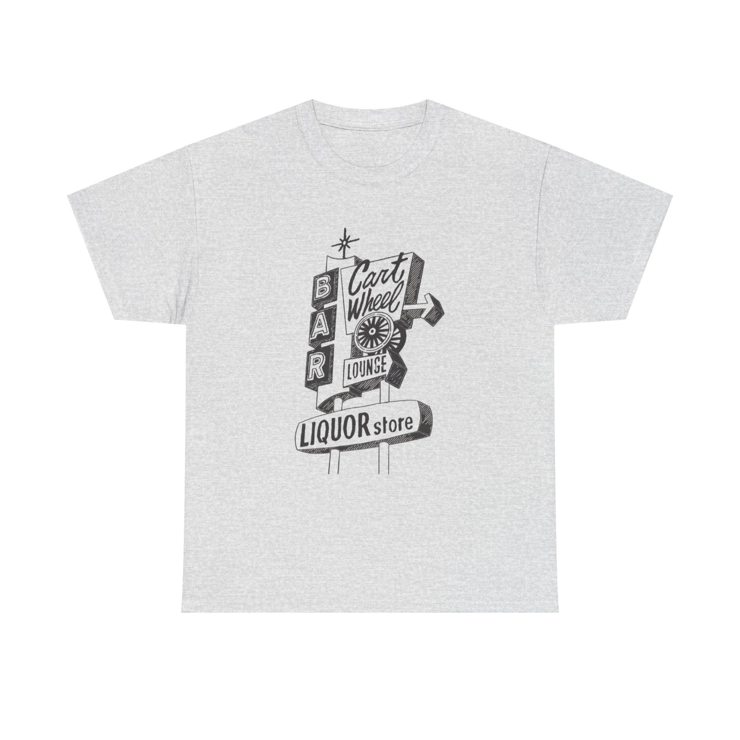 Bar Liquor Store Graphic T Shirt Unisex Heavy Cotton Tee Gift