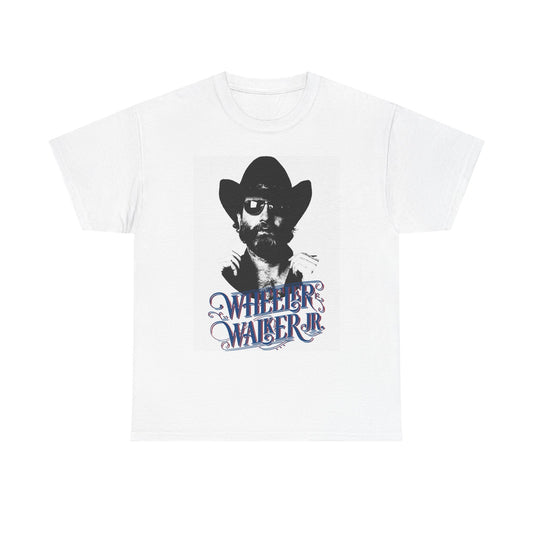 Wheeler Walker Jr Funny Graphic T Shirt Country Music Unisex Heavy Cotton Tee