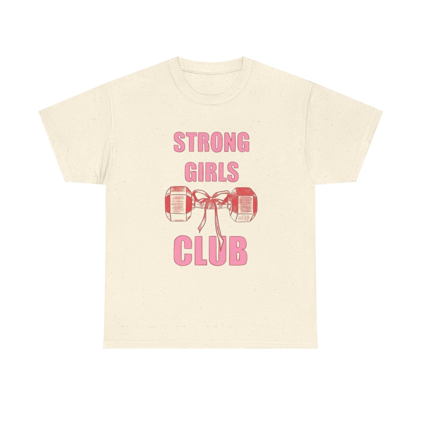 Strong Girls Club Gym Graphic T Shirt Unisex Heavy Cotton Tee
