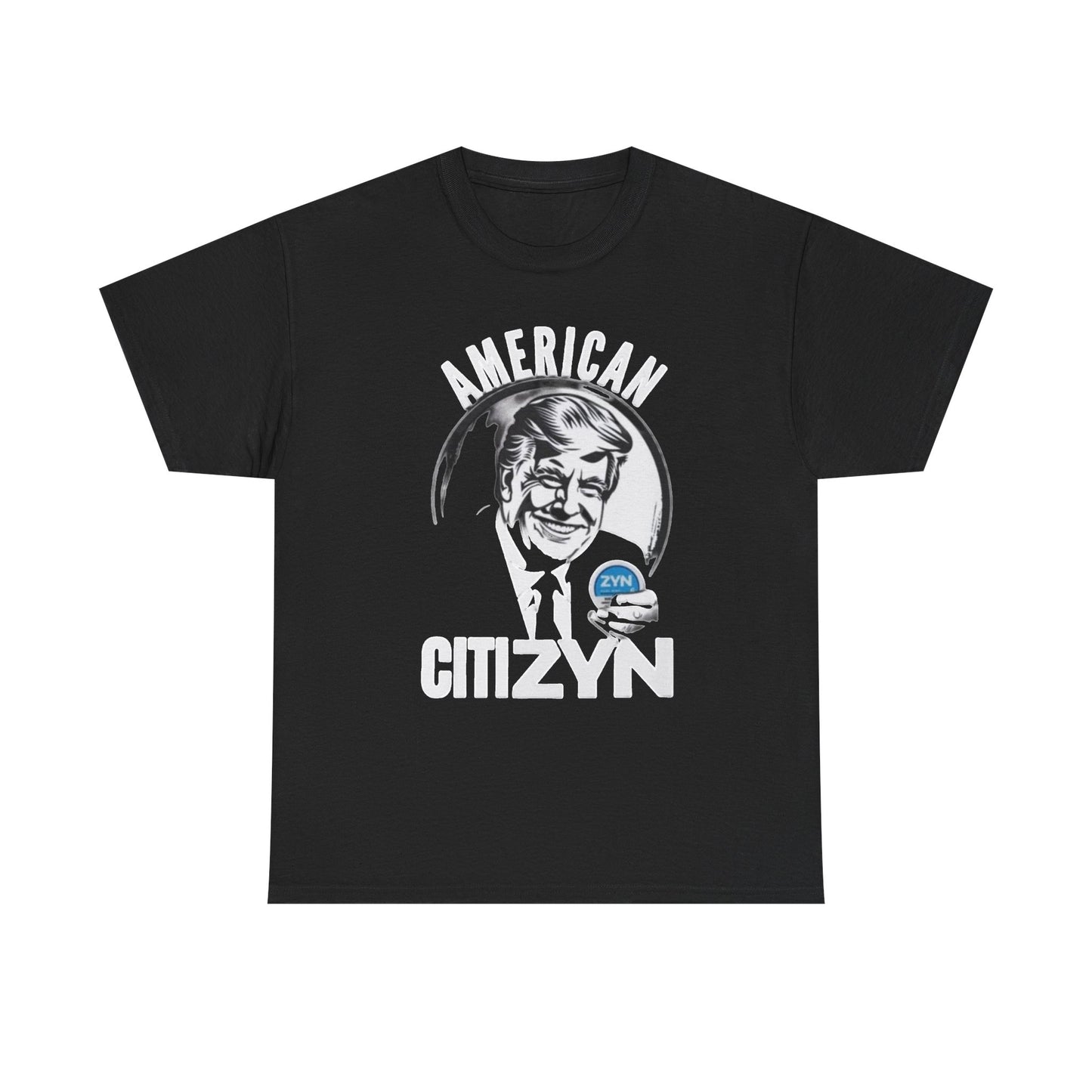ZYN T-shirt funny Trump Shane Gillis Tucker Newport graphic Heavy Cotton Tee