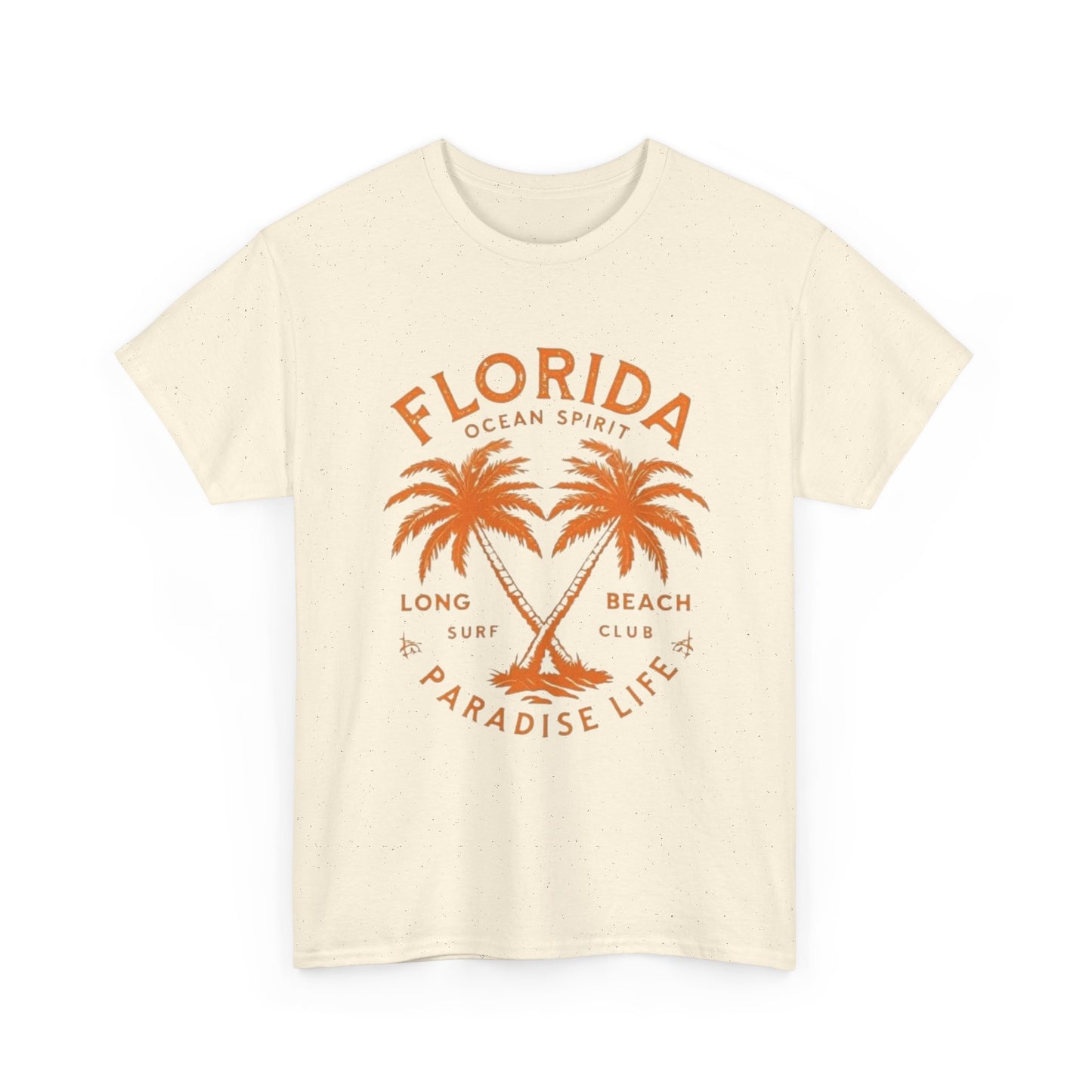 Florida Paradise Live Graphic T Shirt NEW Unisex Heavy Cotton Tee
