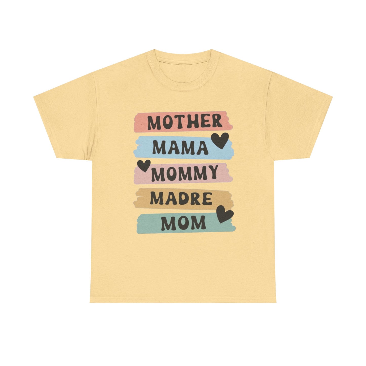 Mother Mom Mommy Madre Graphic T Shirt NEW ADULT