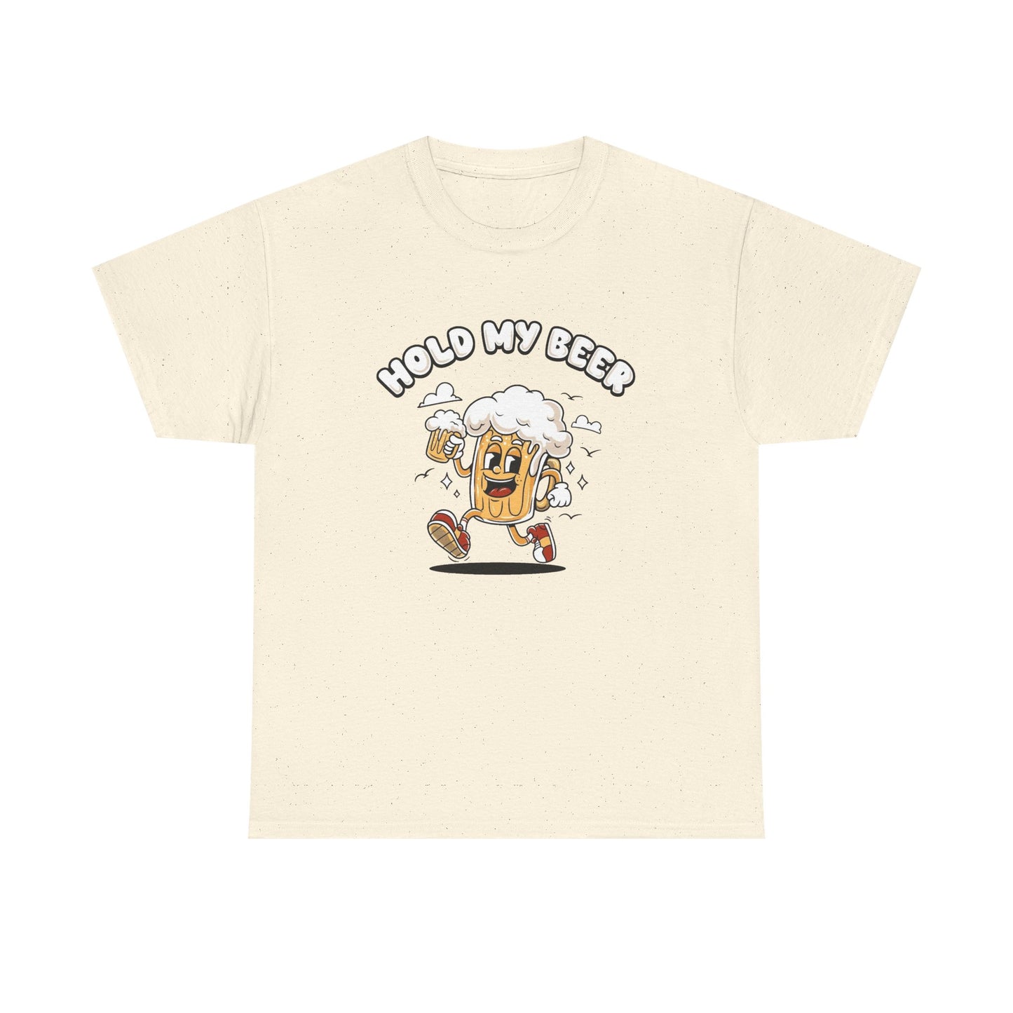 Hold My Beer Funny Graphic T Shirt NEW Vintage Unisex Heavy Cotton Tee