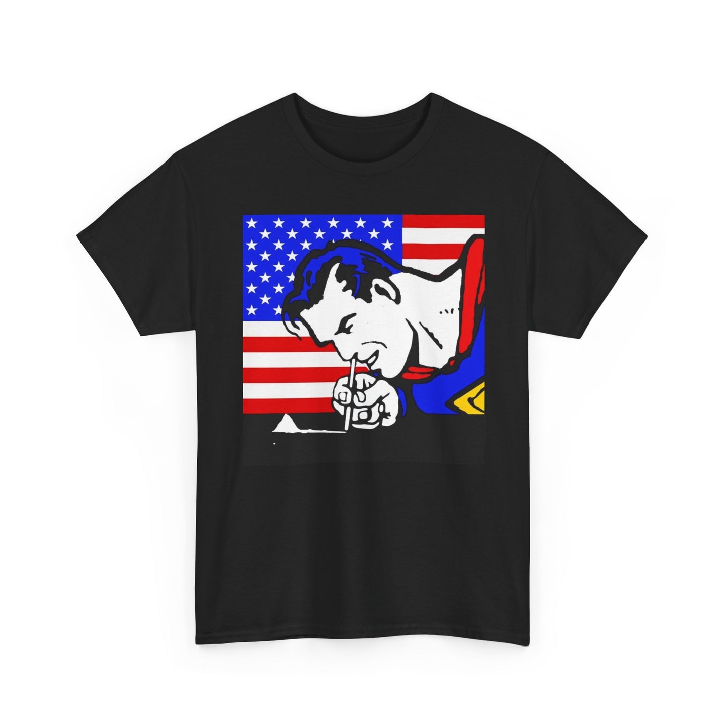 Funny Superman Humor Jokes Graphic T Shirt Unisex Heavy Cotton Tee