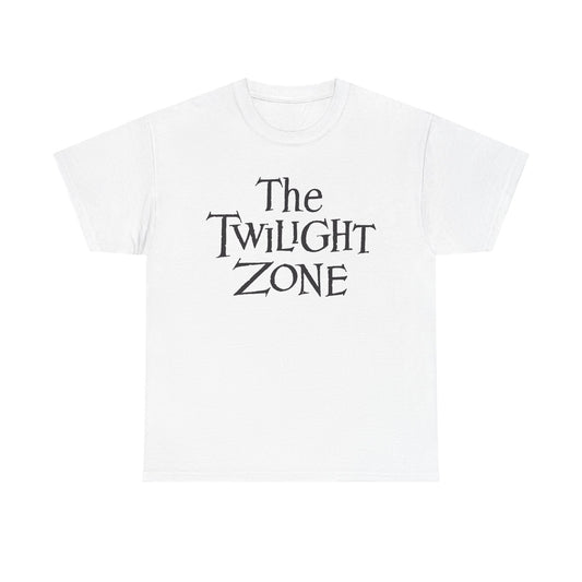 The Twilight Zone Tshirt Vintage Tv Series Retro Unisex Heavy Cotton Tee Logo