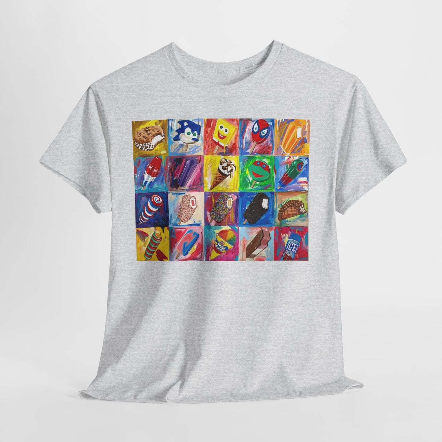 Ice Cream Menu Graphic T Shirt
