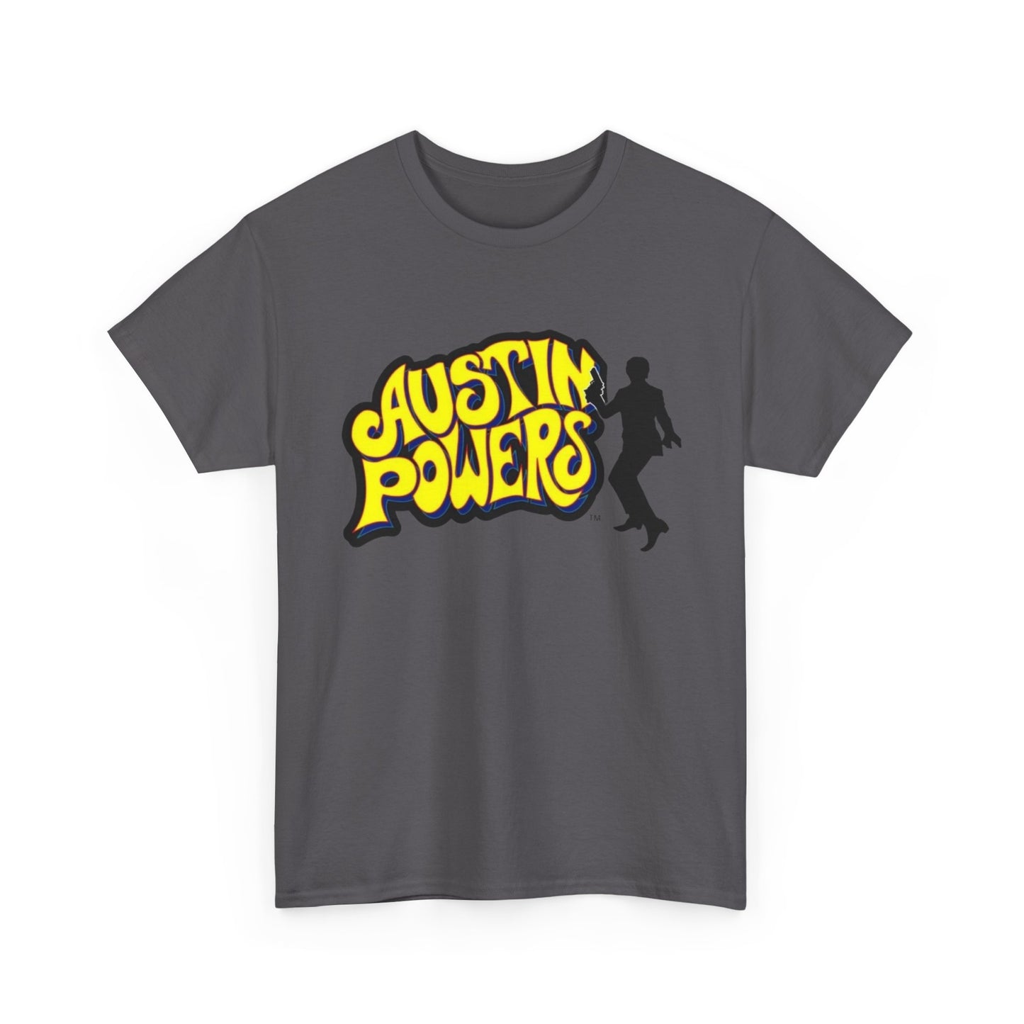 Austin Powers Retro Graphic T Shirt NEW Adult Cotton