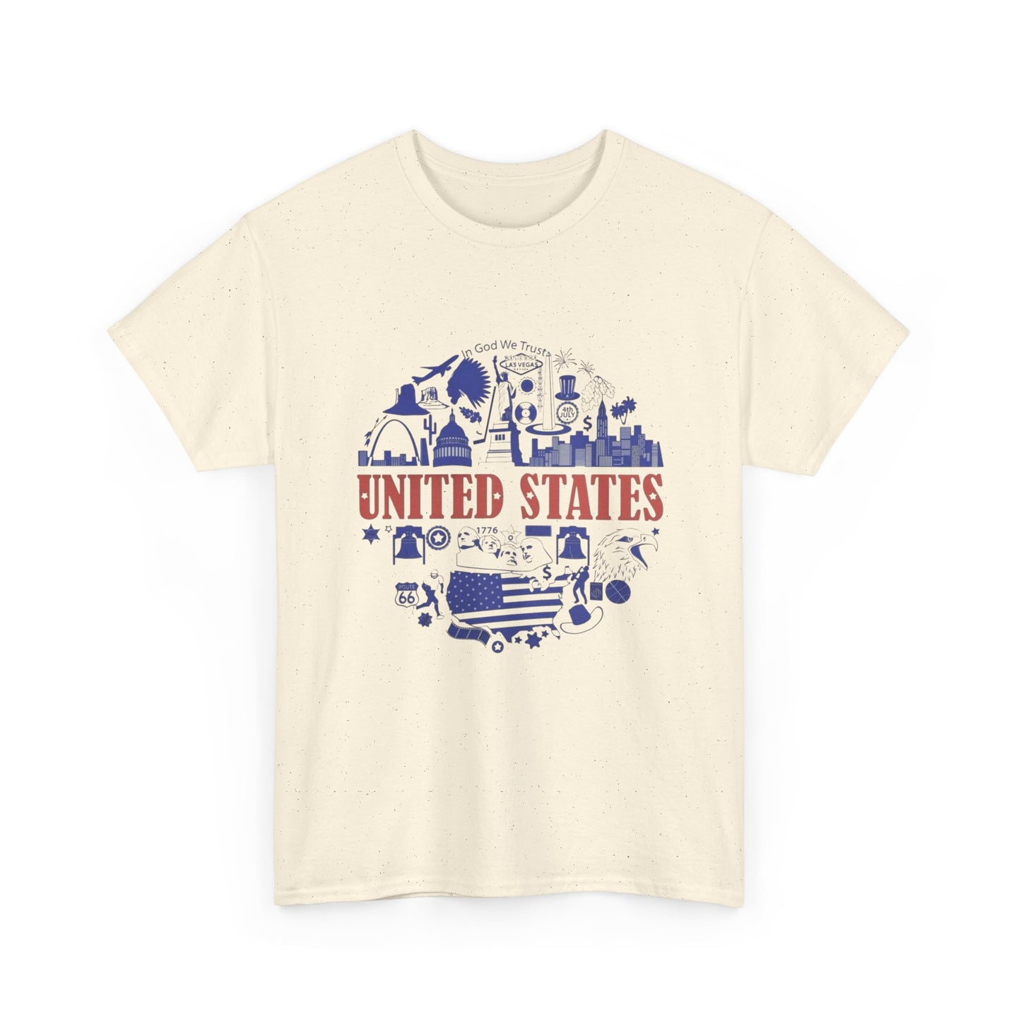 United States In God We Trust Graphic T Shirt NEW Adult Tee