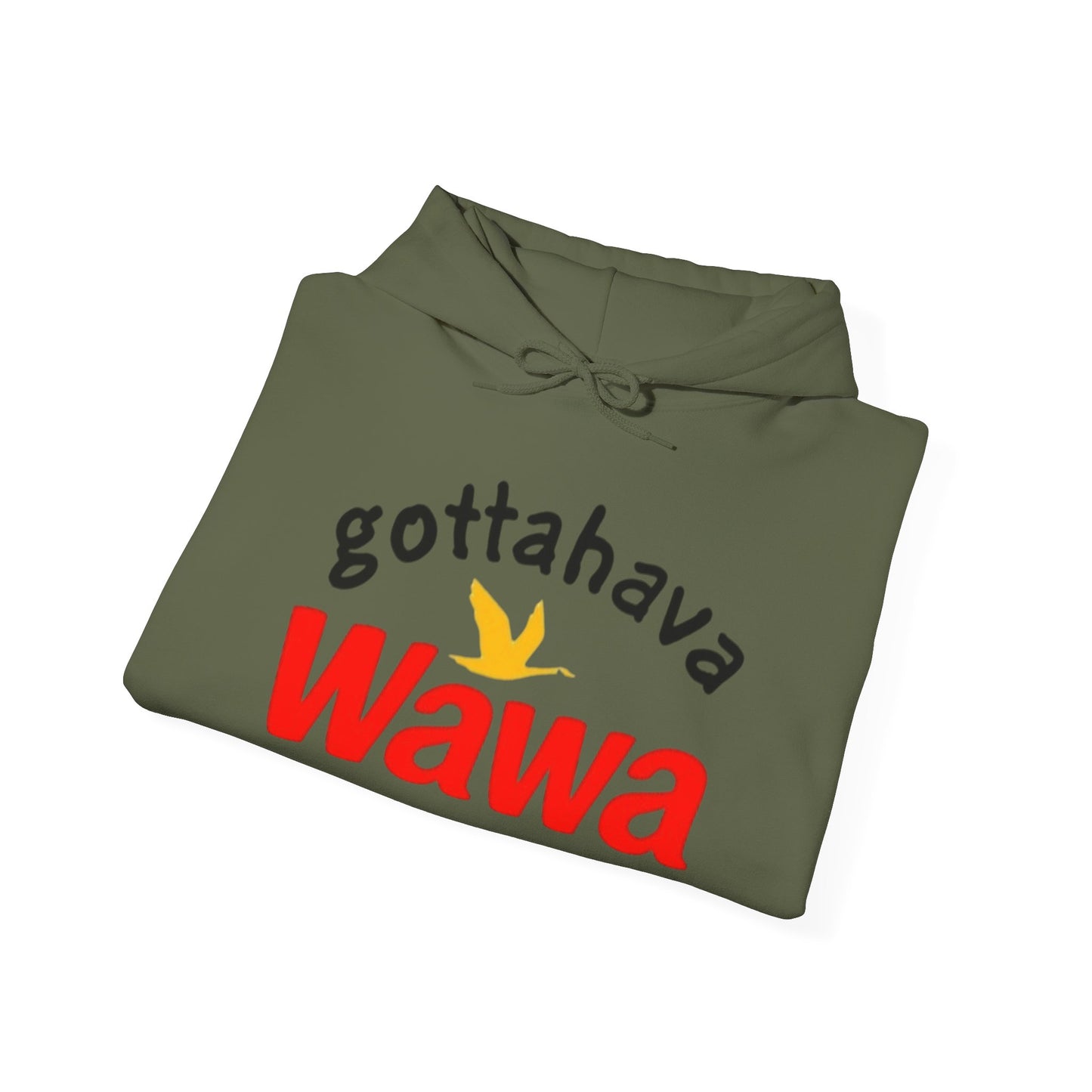 Gotta Hava Wawa Gas Station Graphic Hoodie Unisex Heavy Blend™ Hooded Sweatshirt
