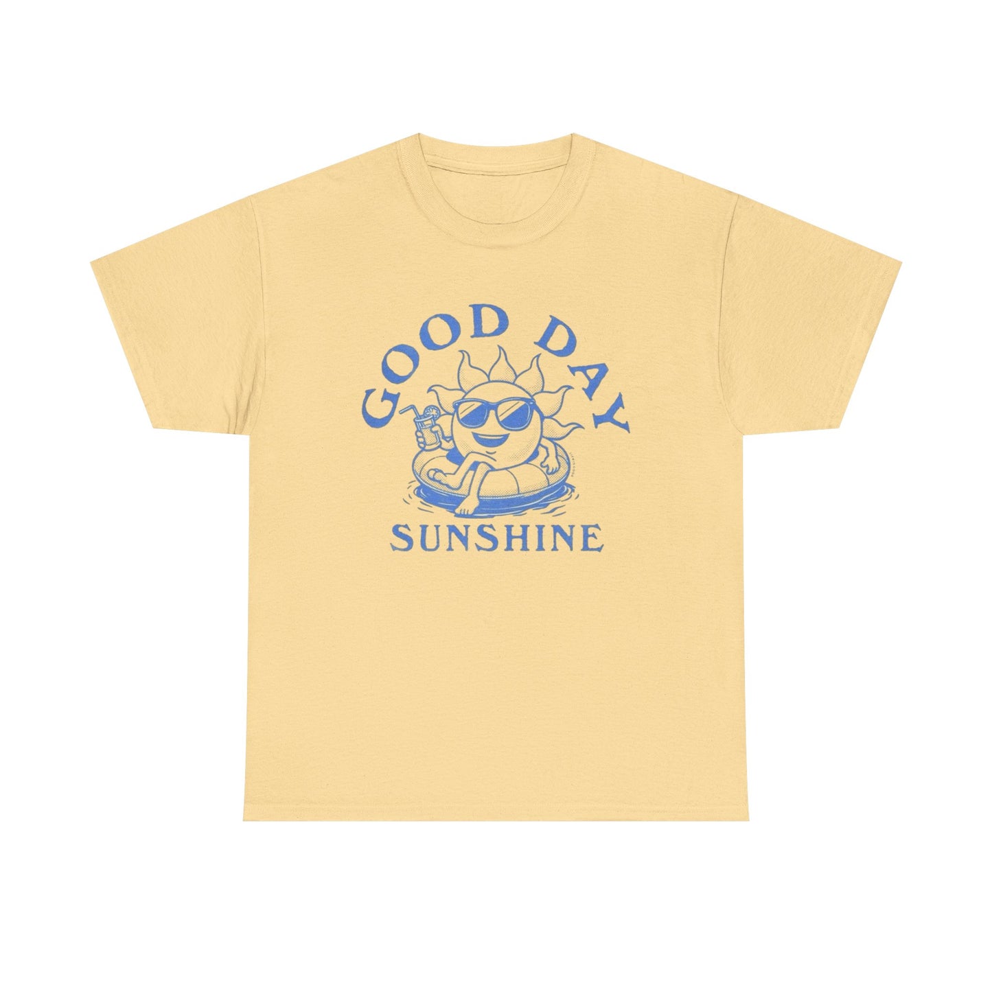 Good Day Sunshine Graphic T Shirt Unisex Heavy Cotton Tee