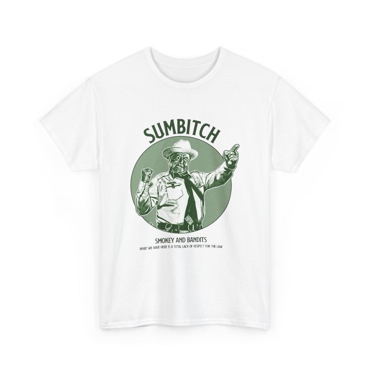 Smokey And The Bandit Funny Graphic T Shirt Unisex Heavy Cotton Tee