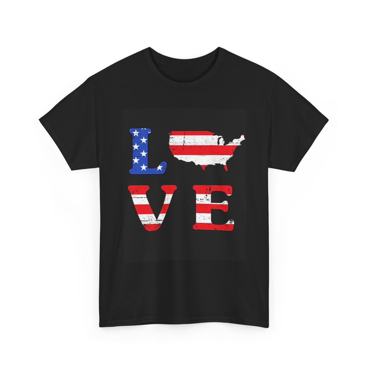 American Love Graphic T Shirt BRAND NEW Unisex Heavy Cotton Tee