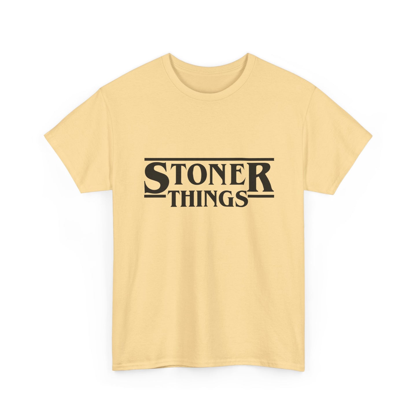 Stoner Things Funny Graphic T Shirt NEW ADULT Tee