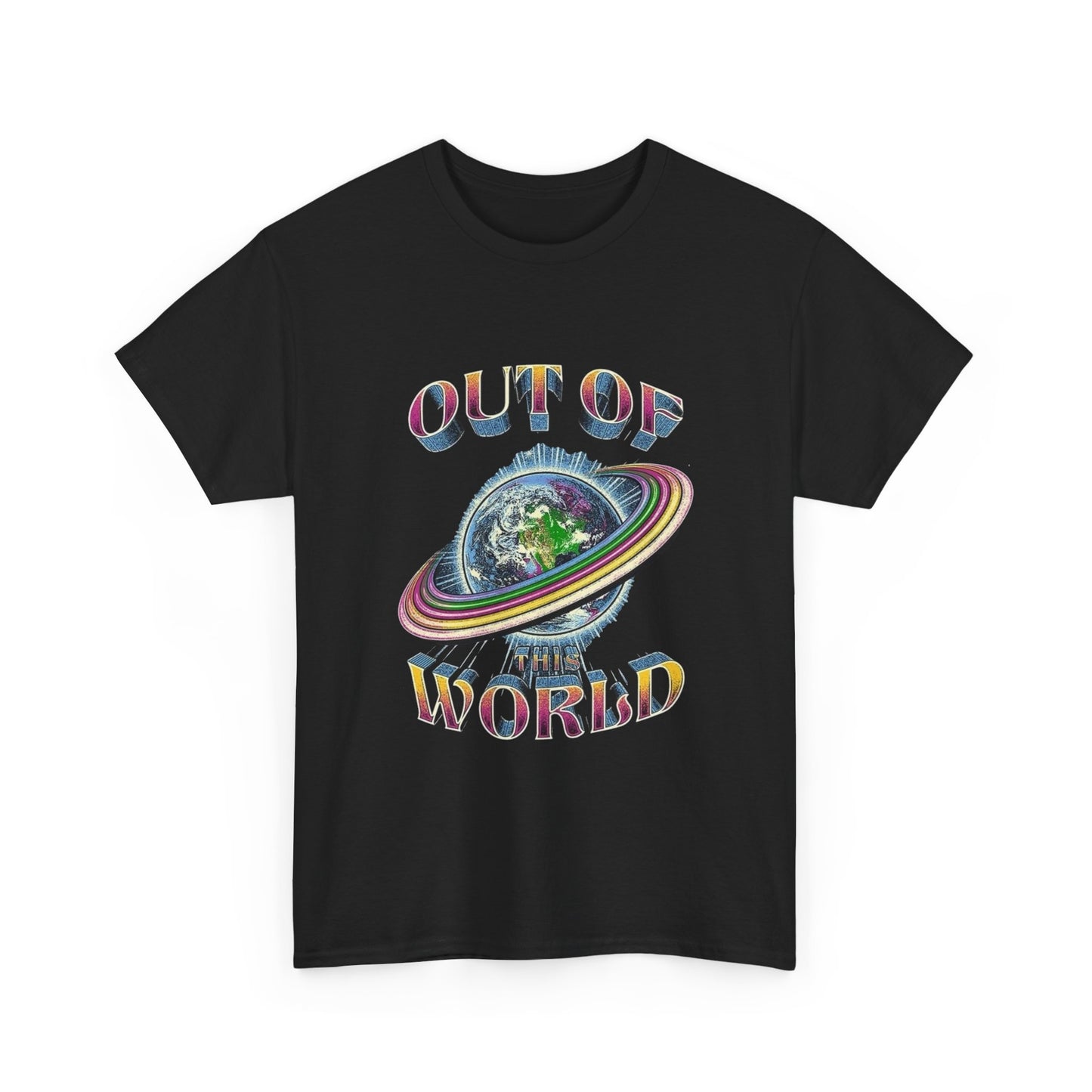Out Of This World Graphic T Shirt NEW Heavy Cotton Tee