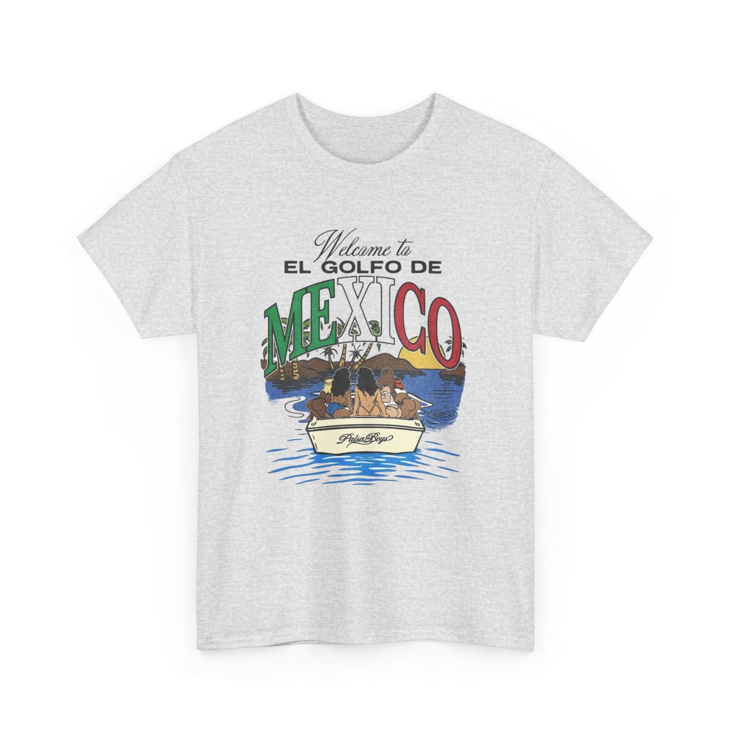 Welcome To Gulf Of Mexico Bikini Graphic T Shirt S-5XL NEW Unisex Heavy Cotton
