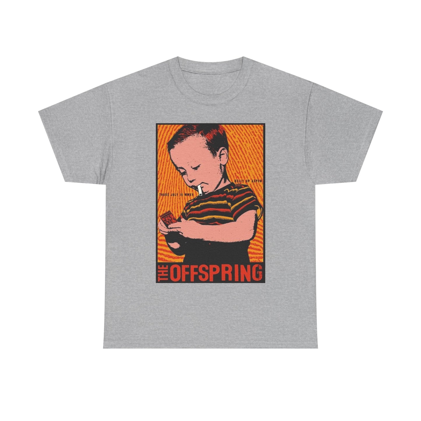 The offspring shirt vintage art retro cigarette band rock Unisex Heavy Cotton