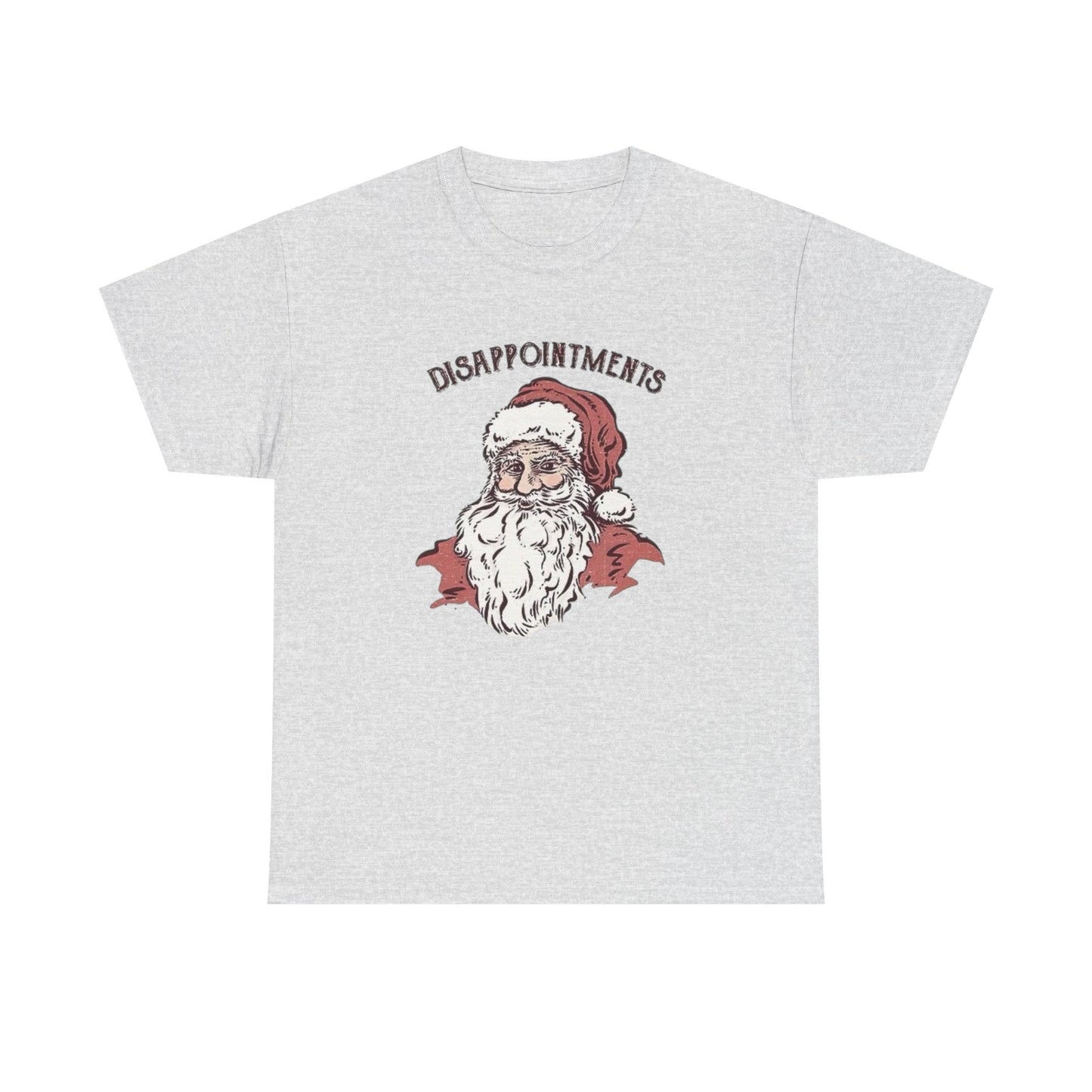 Funny Santa Disappointment Jokes Graphic T Shirt Unisex NEW Heavy Cotton Tee