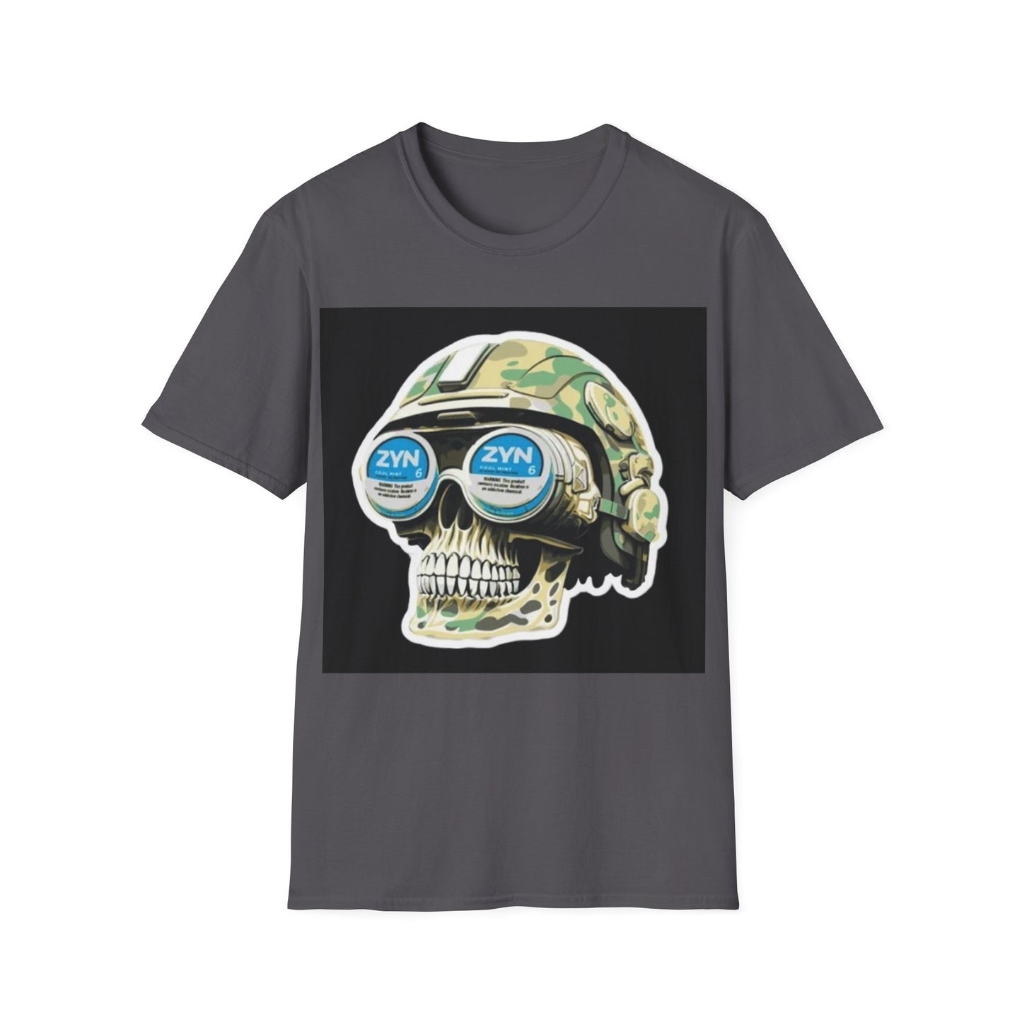 ZYN shirt pouch American Camo zyn pouch tucker trump vintage Softstyle T-Shirt