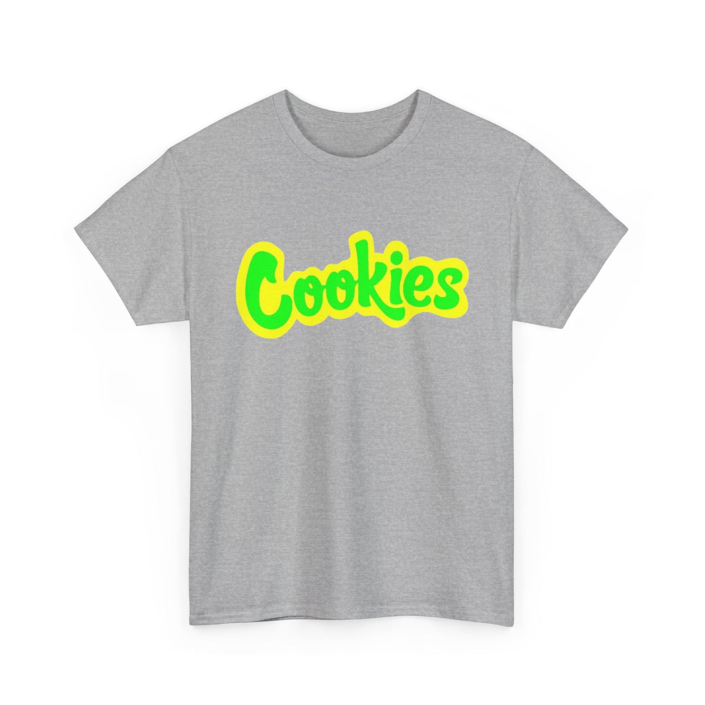 Cookies Tshirt Retro Logo Weed 420 California Unisex Heavy Cotton Tee