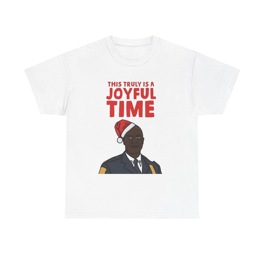 Brooklyn 99 Funny Christmas Graphic T Shirt ADULT NEW Heavy Cotton Tee