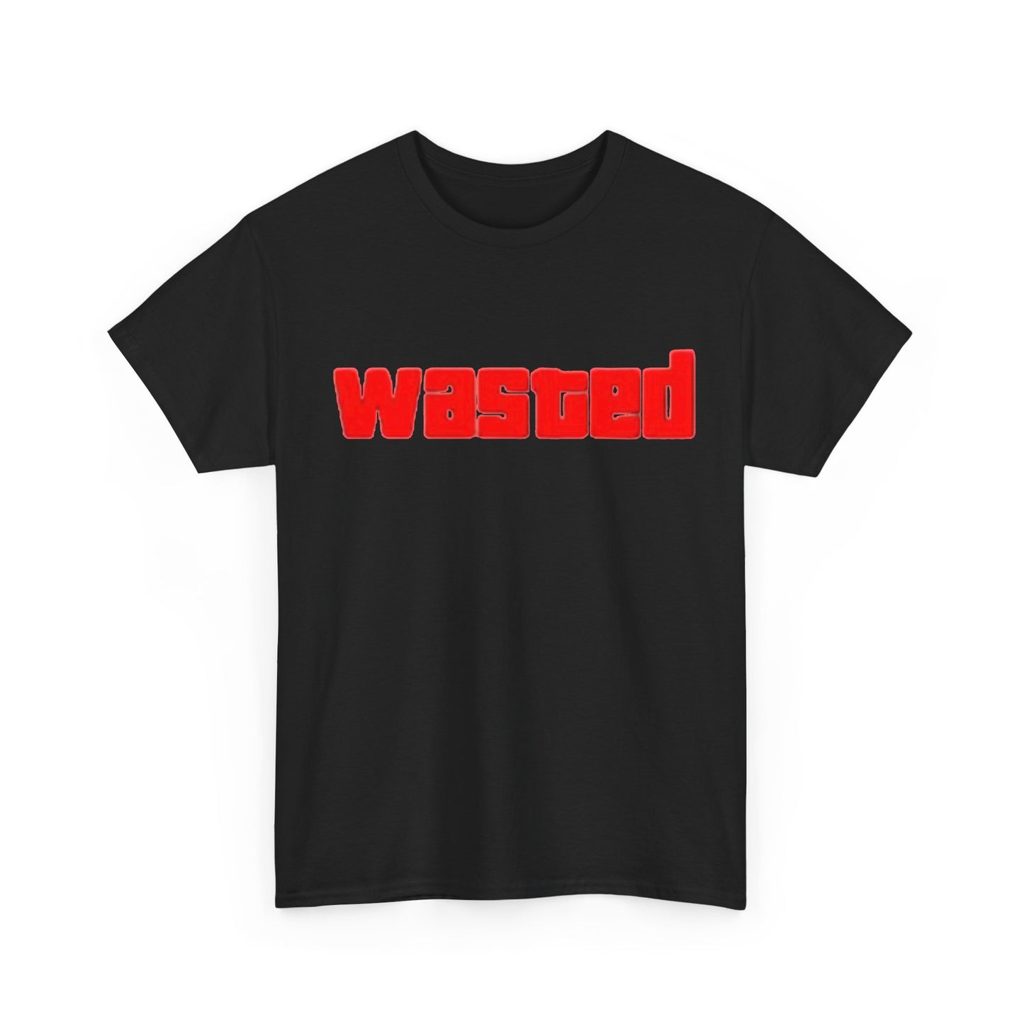 Wasted GTA Graphic Shirt Gaming Gamer Grand Theft Auto Unisex Heavy Cotton Tee