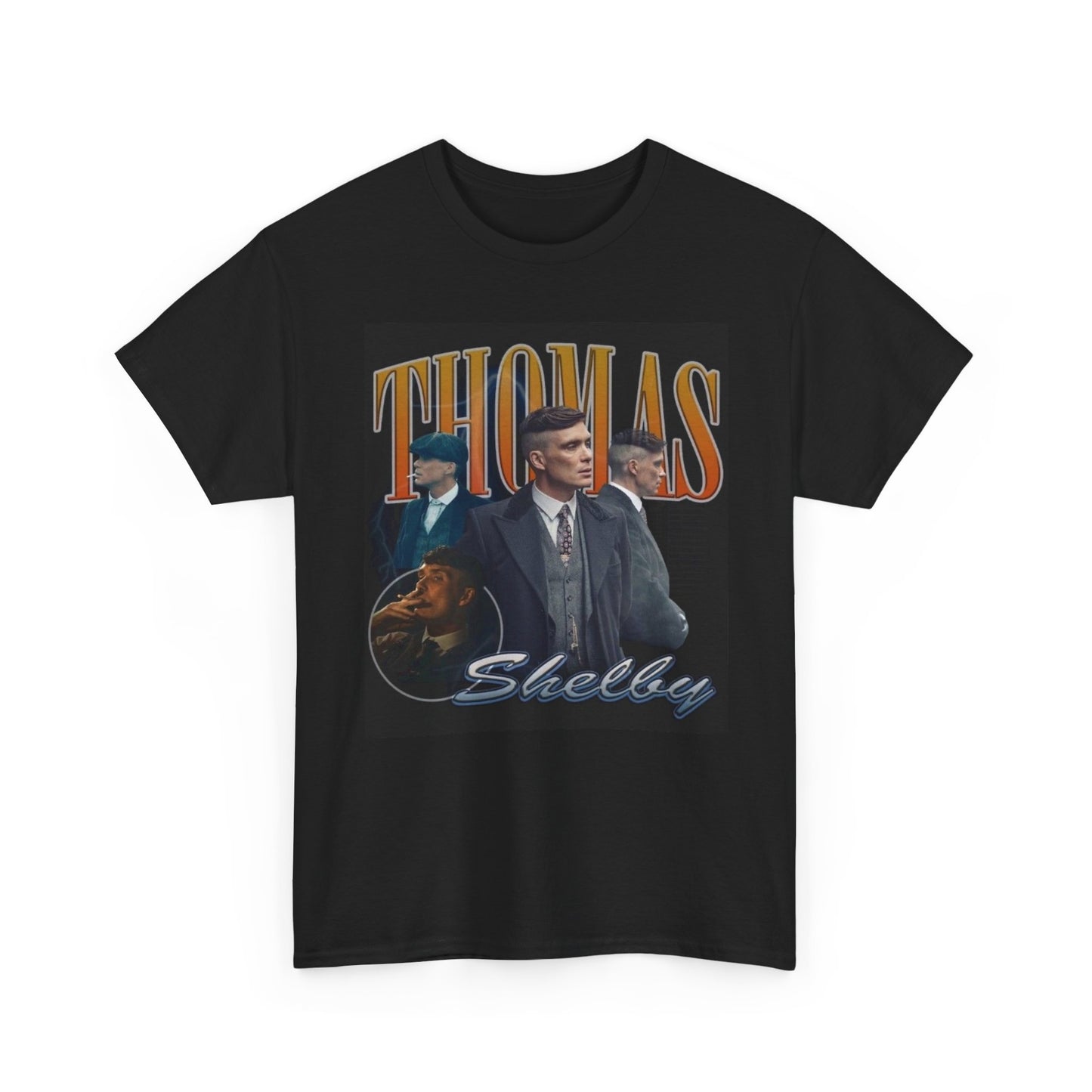 Peaky Blinders Graphic T Shirt Thomas Shelby Vintage Unisex Heavy Cotton Tee
