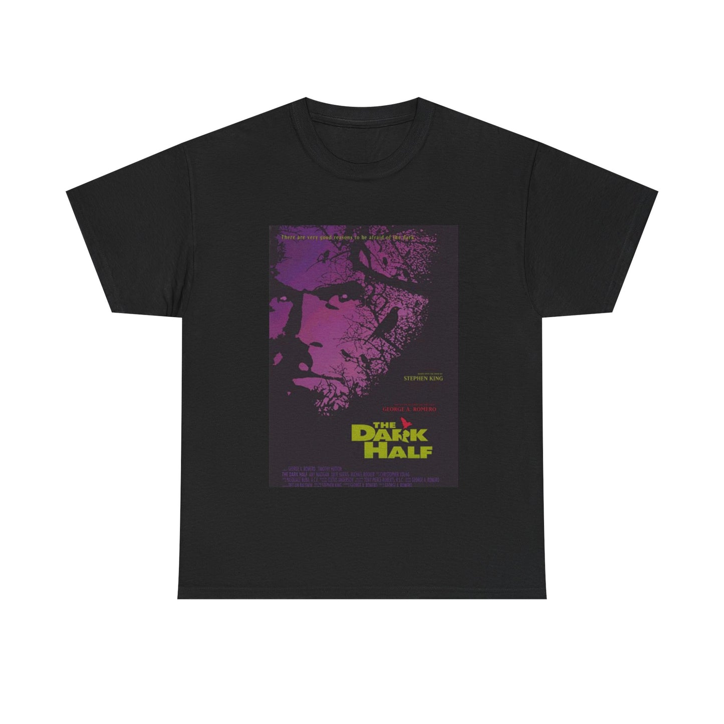 The Dark Half Shirt Vintage Horror Movie Stephen King Retro Unisex Heavy Cotton