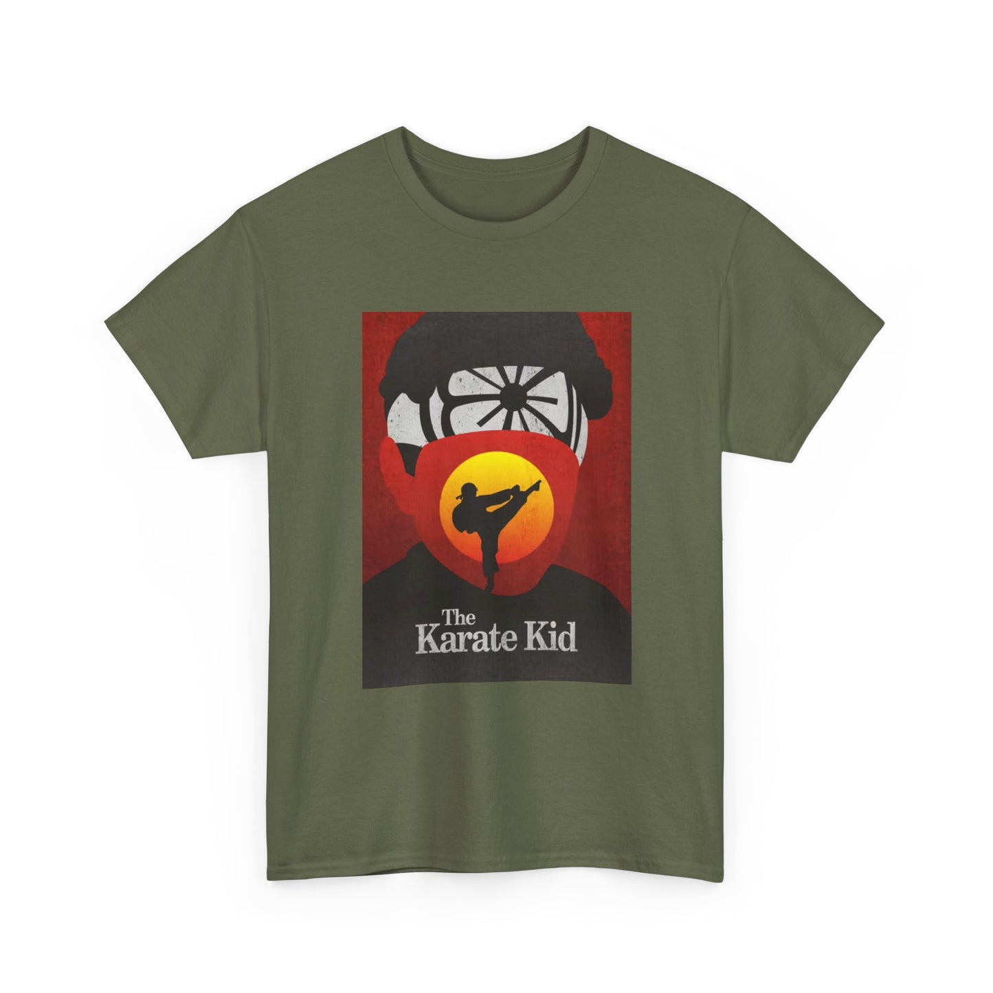The Karate Kid Tshirt Vintage Retro Movie Poster 90s Unisex Heavy Cotton Tee