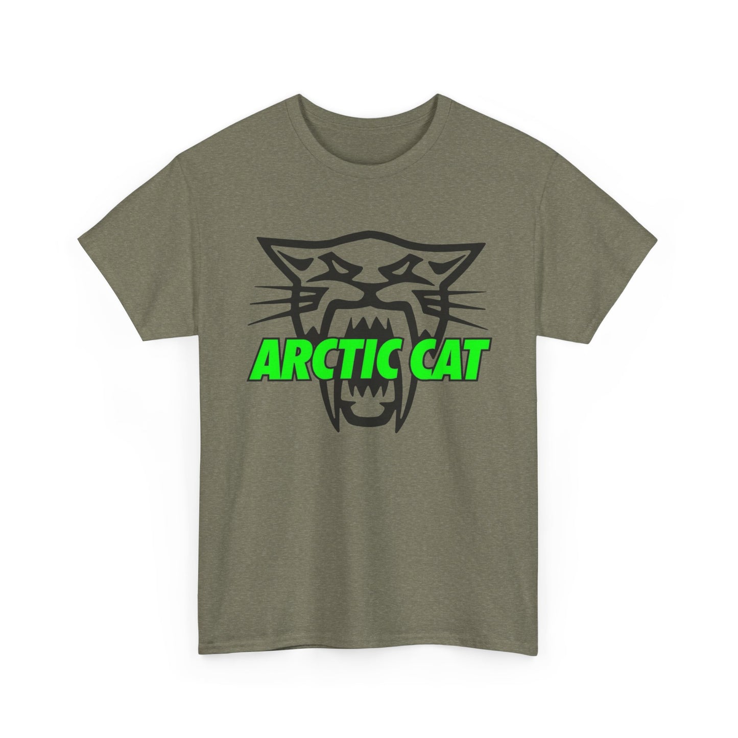 Arctic Cat Retro 90s Graphic T Shirt Unisex Heavy Cotton Tee NEW