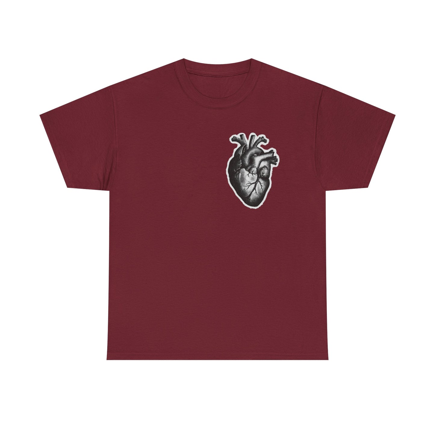 Heart Graphic T Shirt Unisex Heavy Cotton NEW Tee