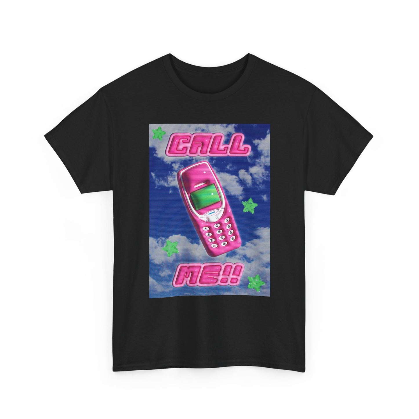 Call Me Vintage 90's Graphic T Shirt ADULT NEW Heavy Cotton Tee
