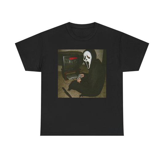 Scream Resident Evil Funny Graphic T Shirt Unisex Heavy Cotton Tee Gift New