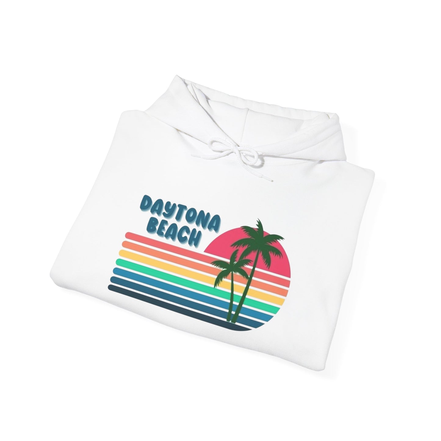 Daytona Beach Graphic Hoodie Hooded Sweatshirt NEW ADULT