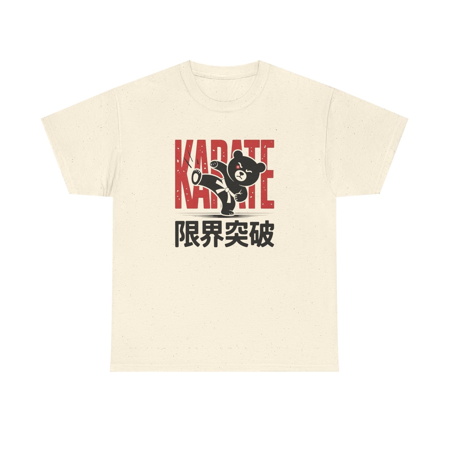 Teddy Bear Karate Graphic T-Shirt Comfy Cotton Tee Brand NEW