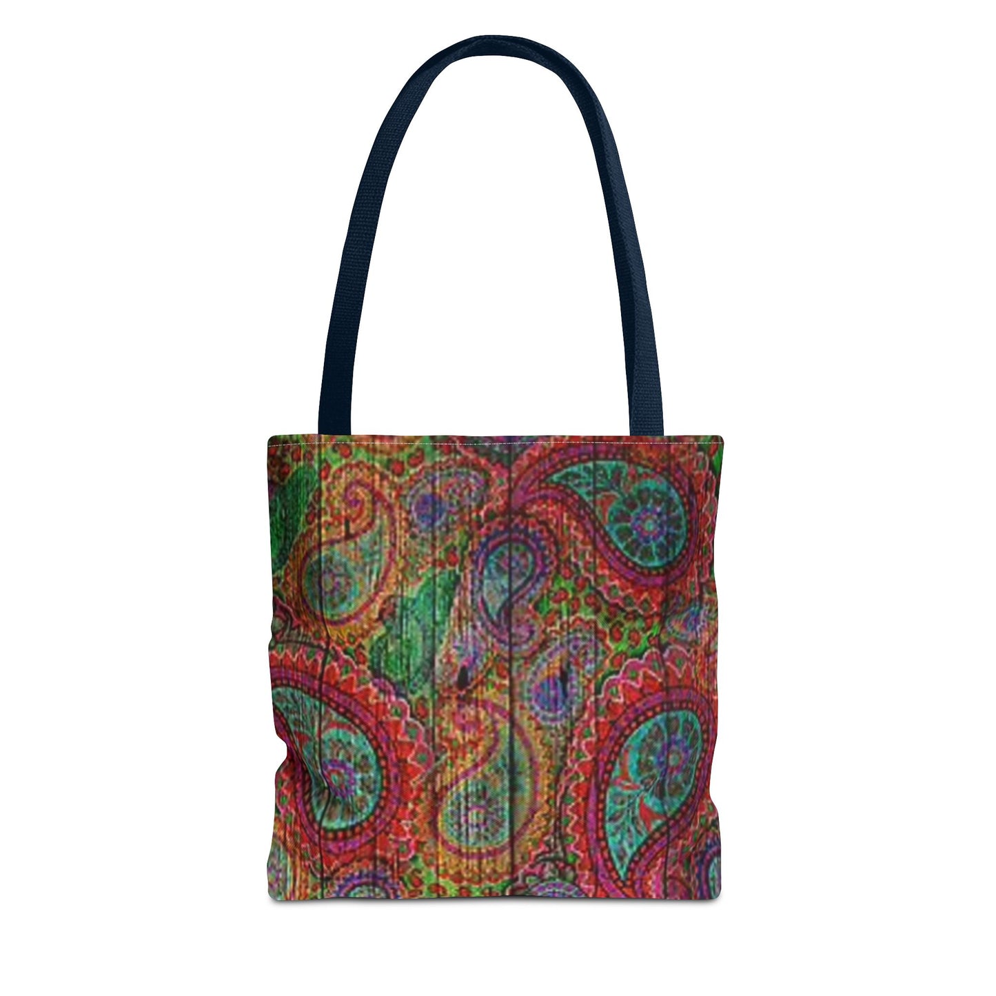 Red Multi Paisley  Color BRAND NEW MODERN Tote Bag (AOP)