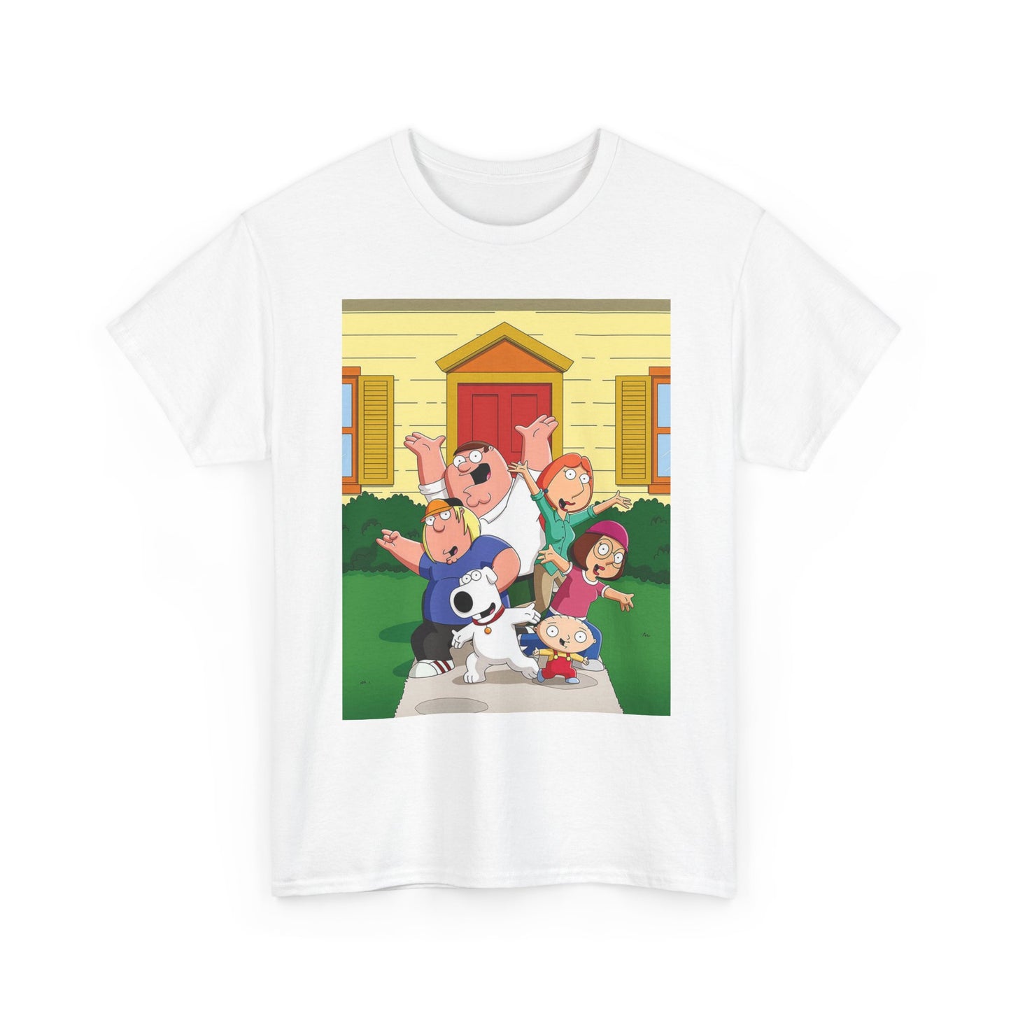 Family Guy Tshirt Funny Cartoon Tv Series Stewie Unisex Heavy Cotton Tee