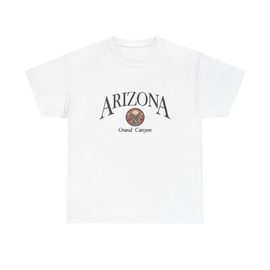 Arizona Grand Canyon Graphic T Shirt NEW Unisex Heavy Cotton Tee