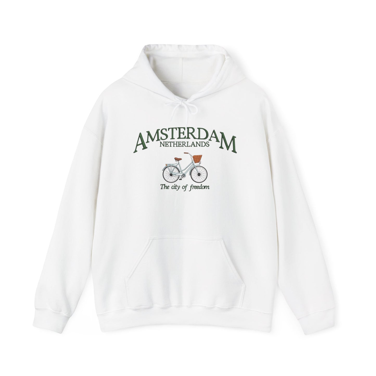 Amsterdam Netherlands Graphic Hoodie Heavy Blend Sweatshirt NEW