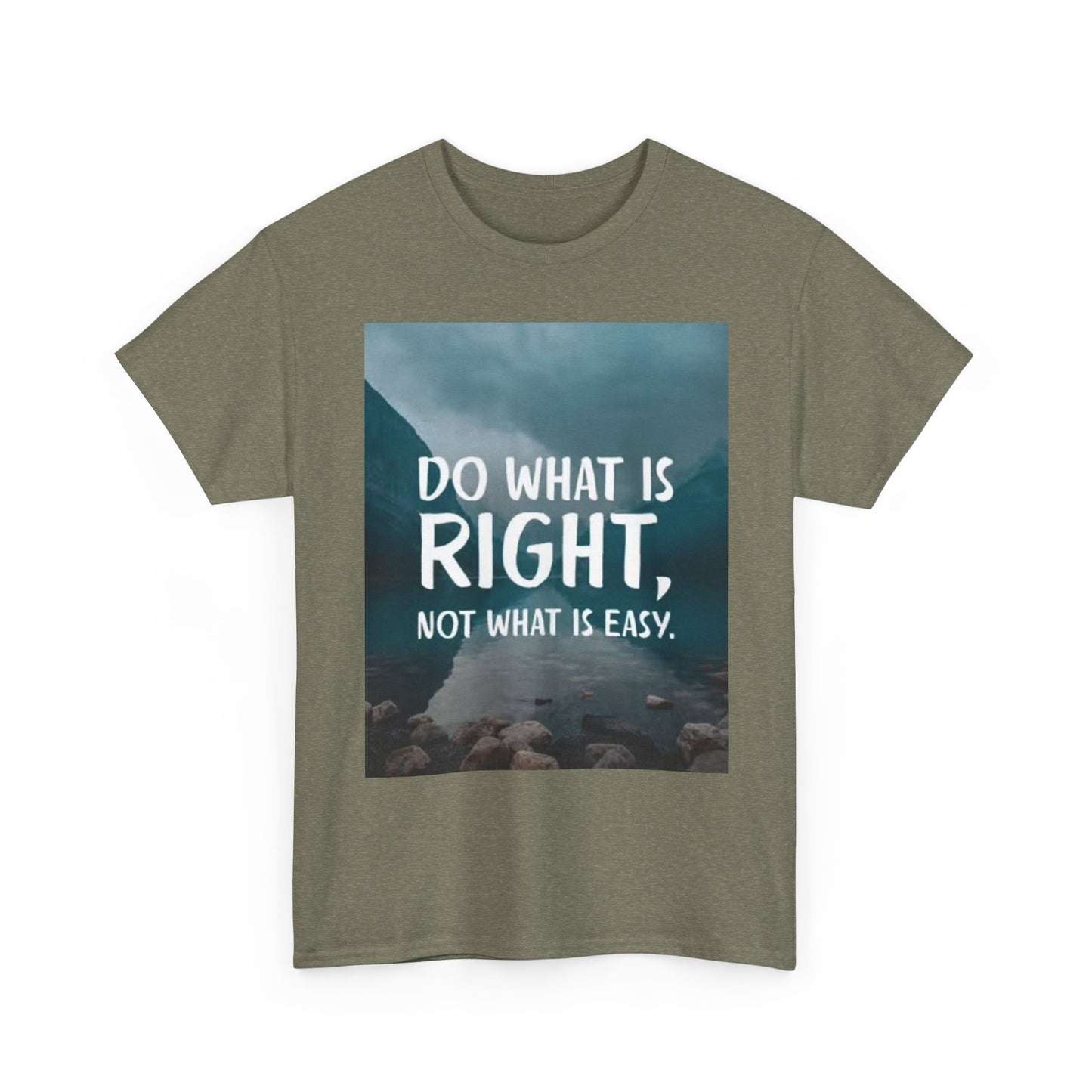 Happy Motivational Graphic T Shirt Retro Art Unisex Heavy Cotton Tee
