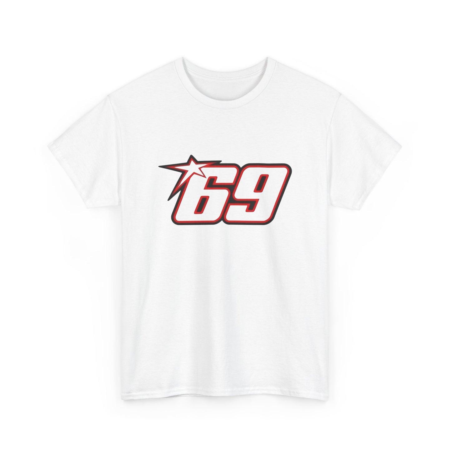 69 Retro Graphic T Shirt NEW Adult Unisex Heavy Cotton Tee