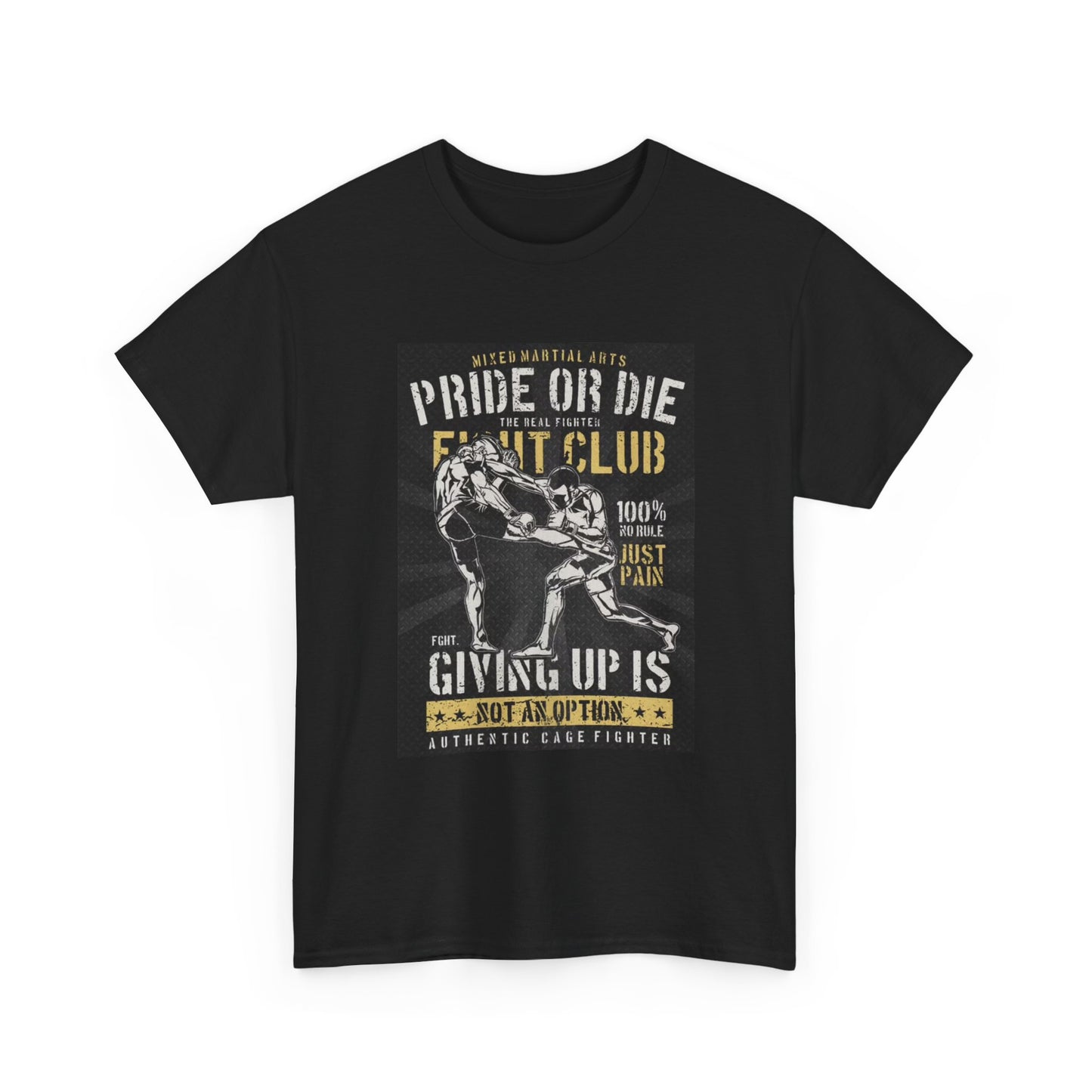 Pride Tshirt MMA Fight League UFC Unisex Heavy Cotton Tee MMA Club