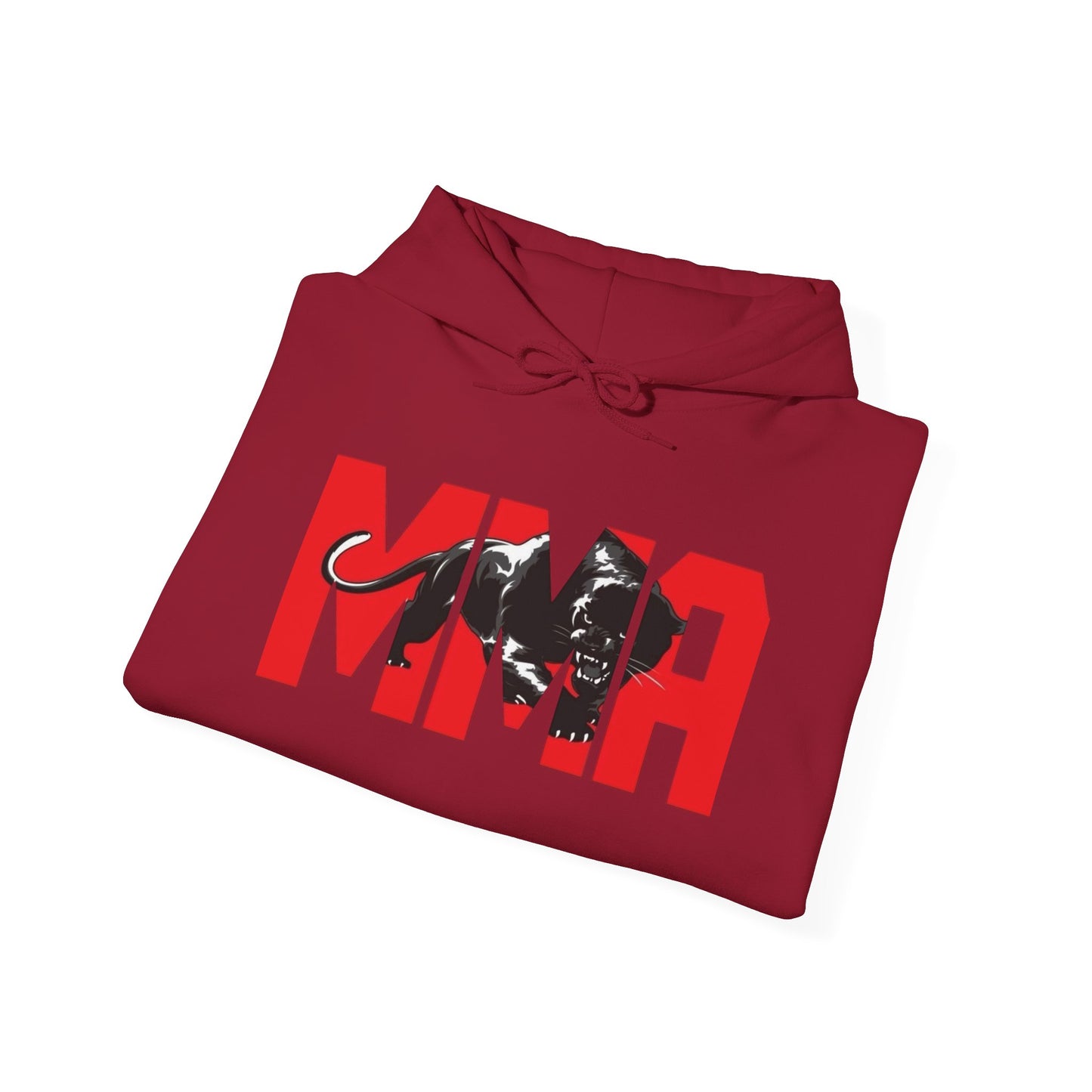 MMA Black Panther Graphic Hoodie Unisex Heavy Blend™ Hooded Sweatshirt