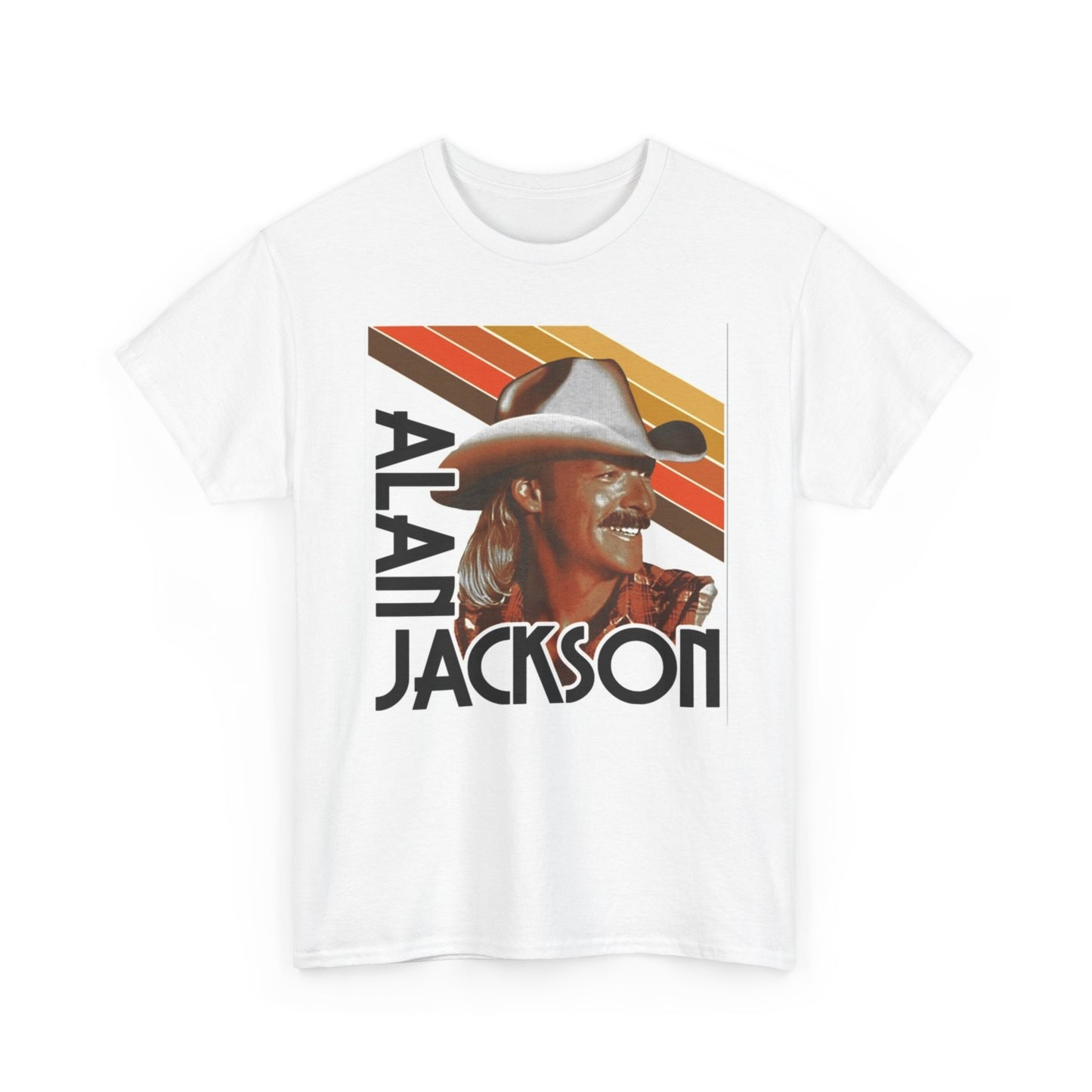 Alan Jackson Graphic T Shirt Retro Country Album Vintage Unisex Heavy Cotton Tee