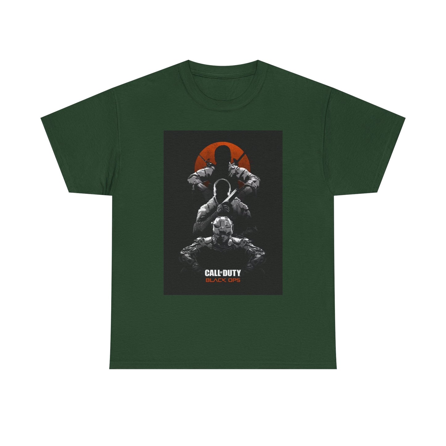 Call of Duty Black OPS Tshirt Retro gamer Xbox gaming Unisex Heavy Cotton Tee